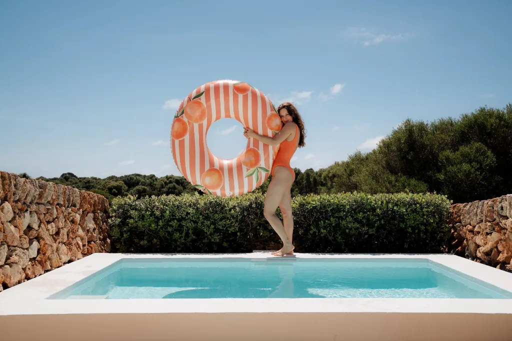 Bouée 120cm Cala Figuera Terracotta 5.webp