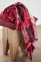 5701311970635 - 70002 - Manhattan throw - Bordeaux red 3.webp
