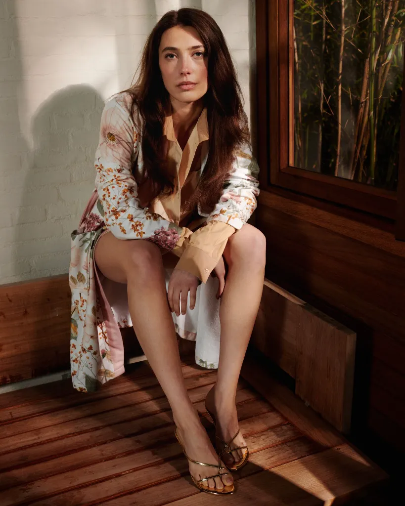 Bathrobe Juliette in multi.webp