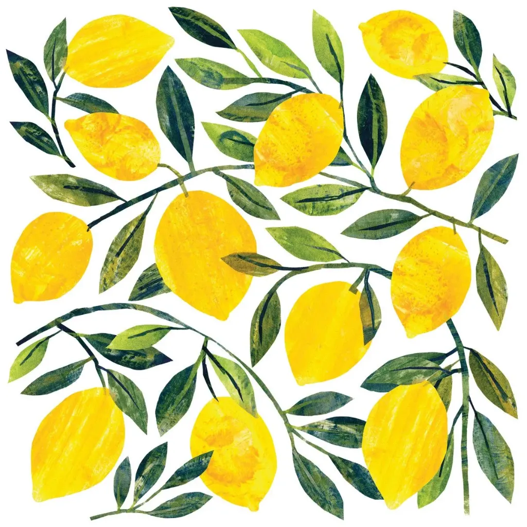 [2700008] Serviettes De Table Tracey´s Citronella Napkin 25x25Cm