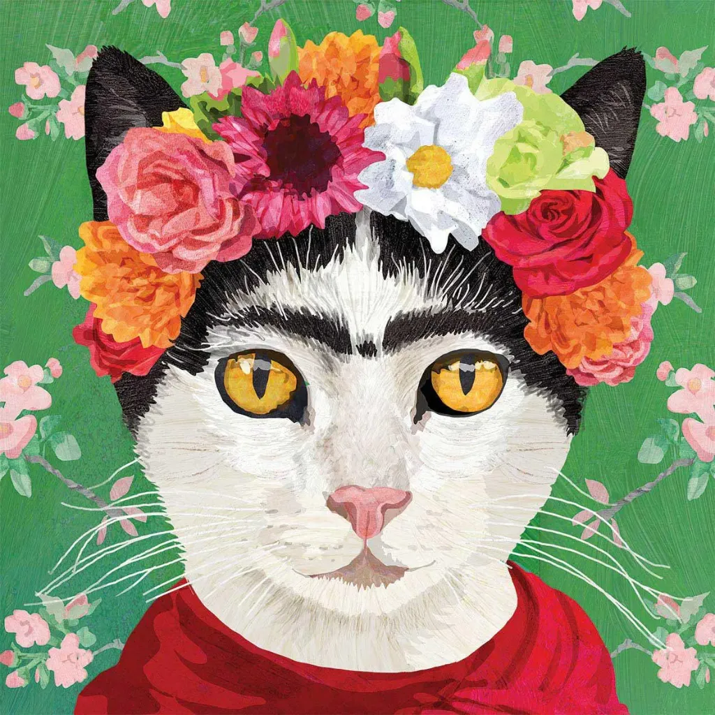 Serviettes De Table Frida Napkin 25x25Cm