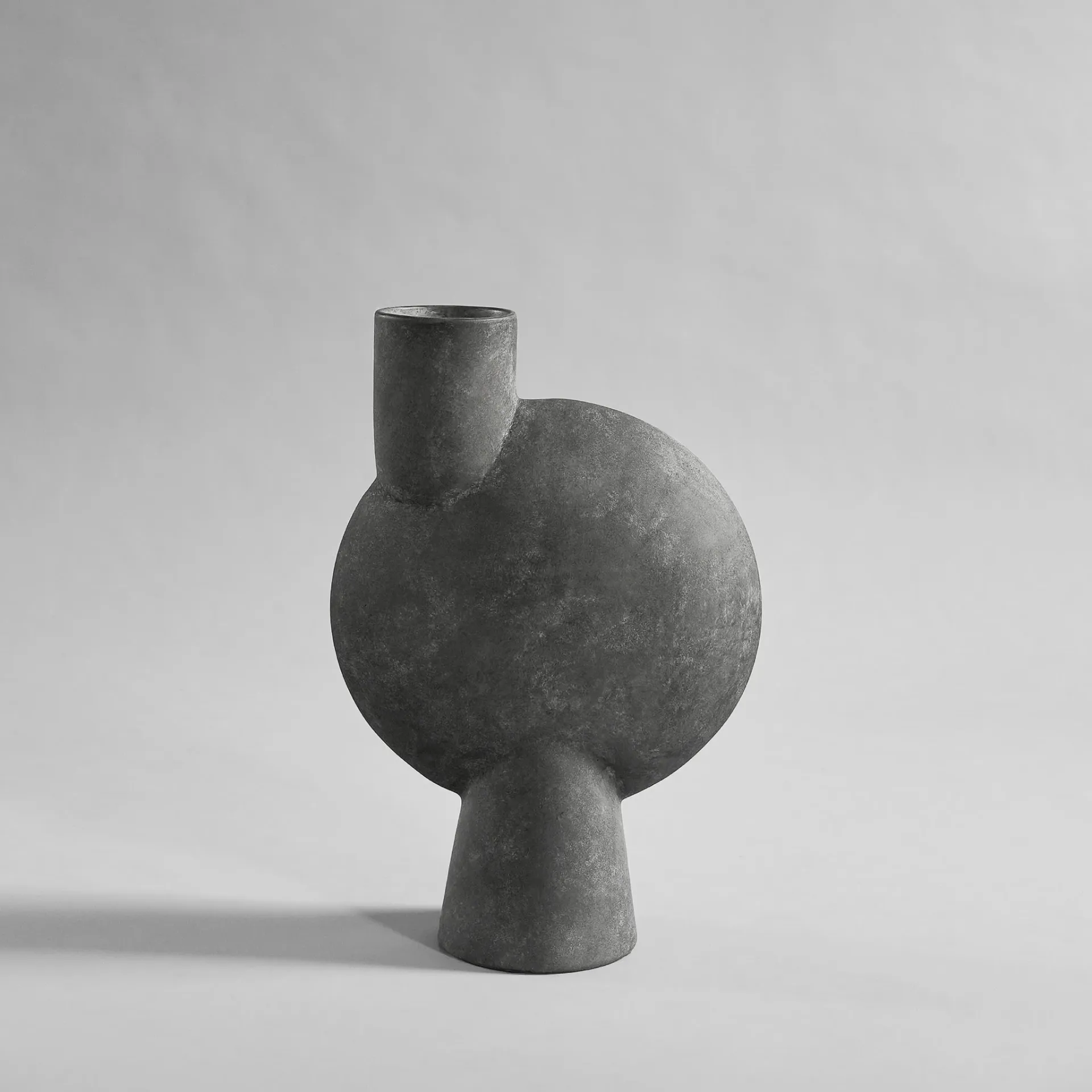 Sphere Vase Bubl, Big - Dark Grey - Ceramic