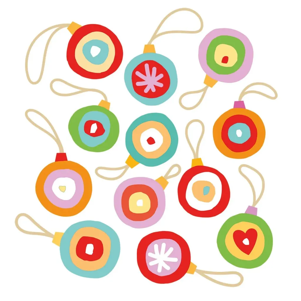 Serviettes De Table Bright Delight Napkin 25x25Cm