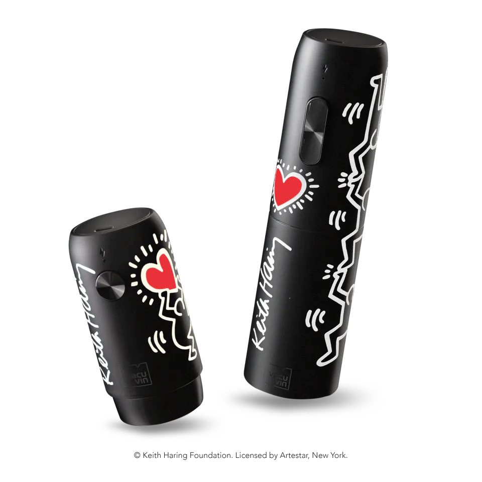 Coffret Electrique Keith Haring Pompe + Tire-Bouchon