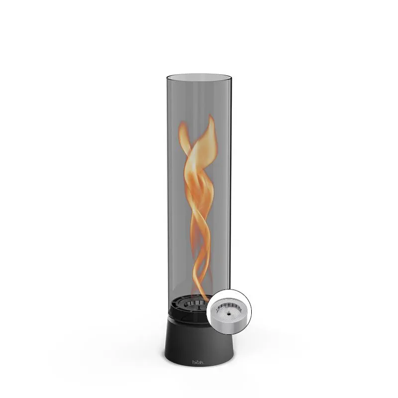 Spin Air 1200 Tabletop Fireplace All Black