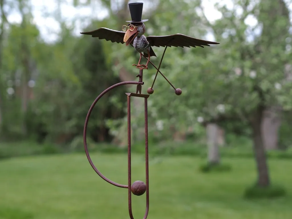 Corbeau Avec Chapeau 130X30X50 Cm