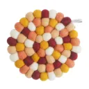 Sous-Plat Trivet, Round, Indian Summer