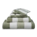 Serviettes De Douche - Vancouver Fashion Smoke Green Towel 68X127Cm