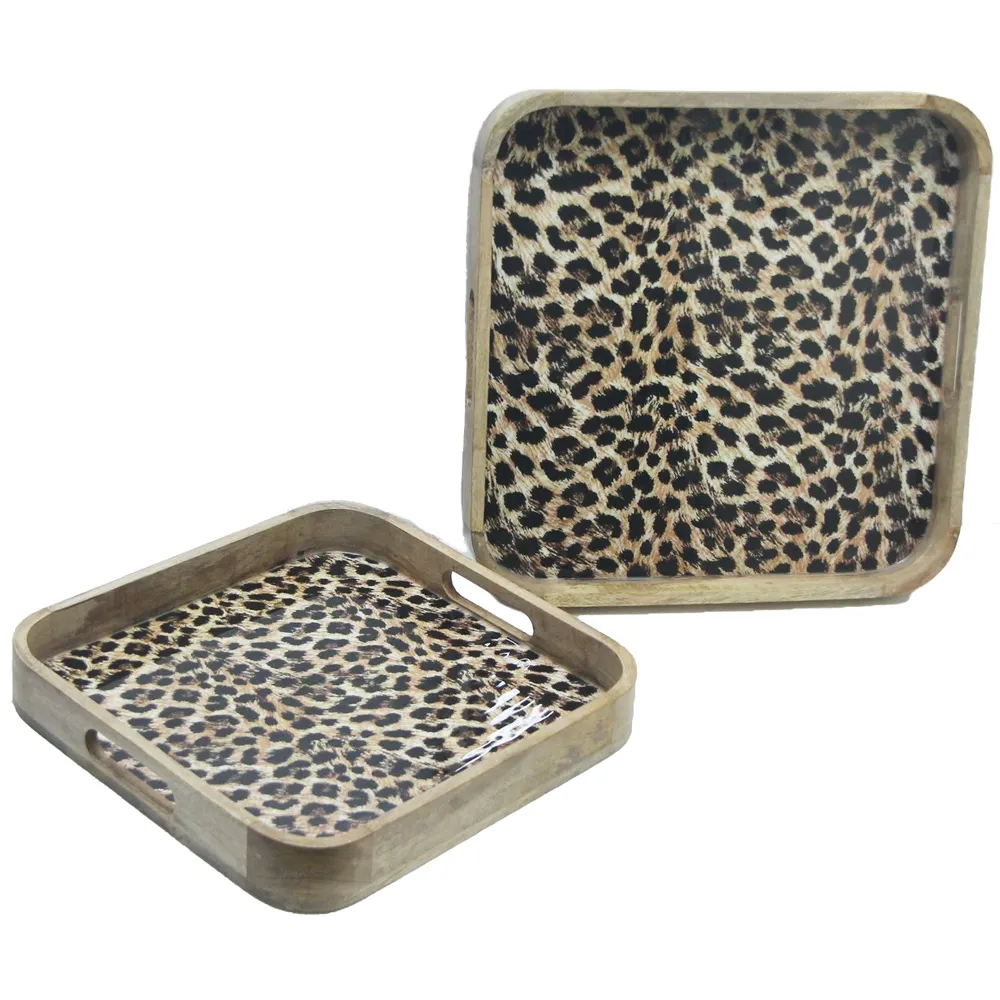 Plateau - Tray  Mango Leopard 41Cm