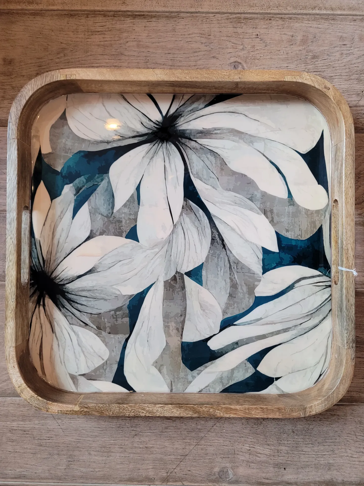 Plateau - Tray Mango Black Ikat 41Cm