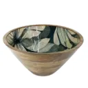Saladier - Bowl Mango Black Ikat 30*15Cm