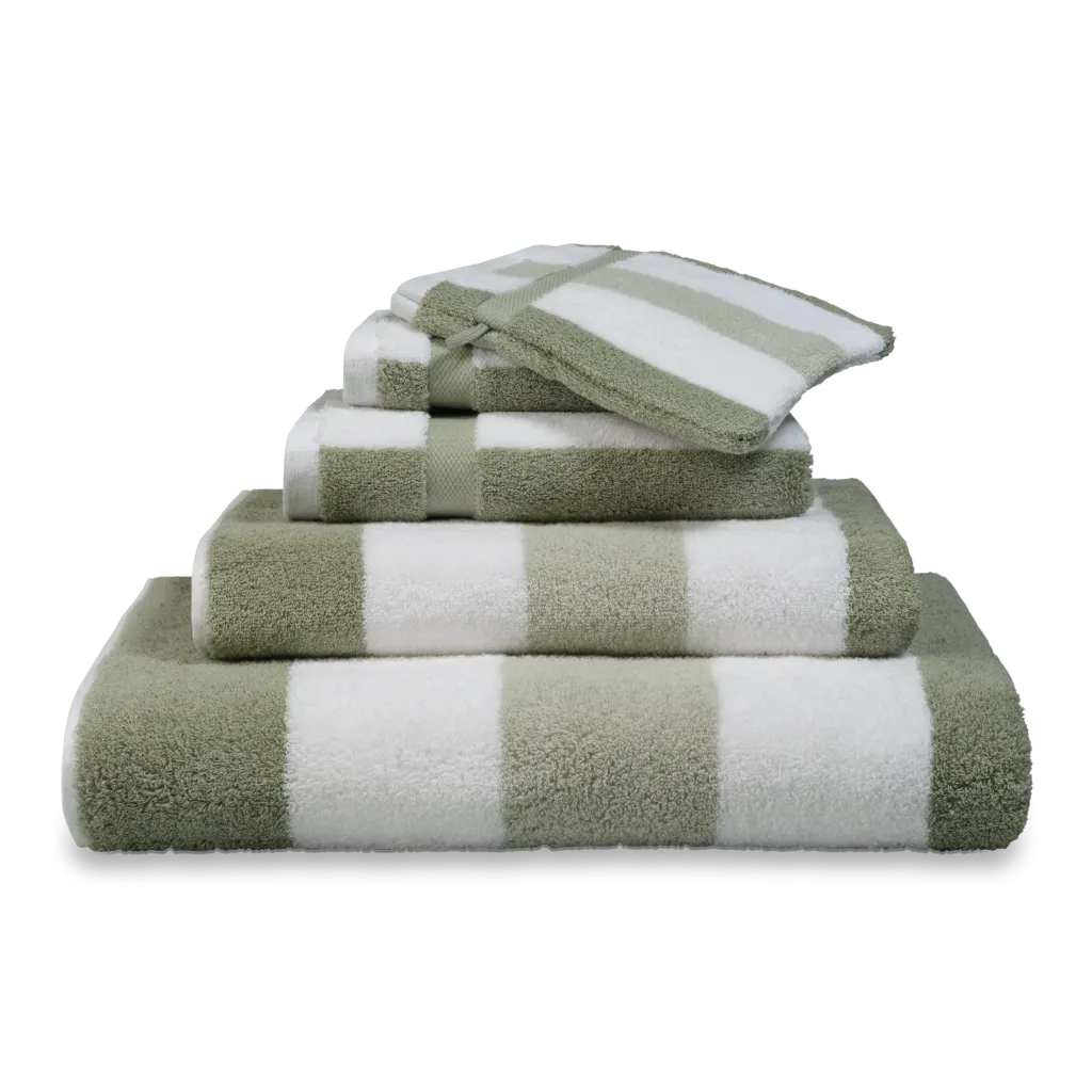 Serviettes - Vancouver Fashion New Smoke Green Towel 55X100