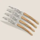 4 Deejo De Table Restaurant, Miroir, Plastique Façon Olivier, Sakura