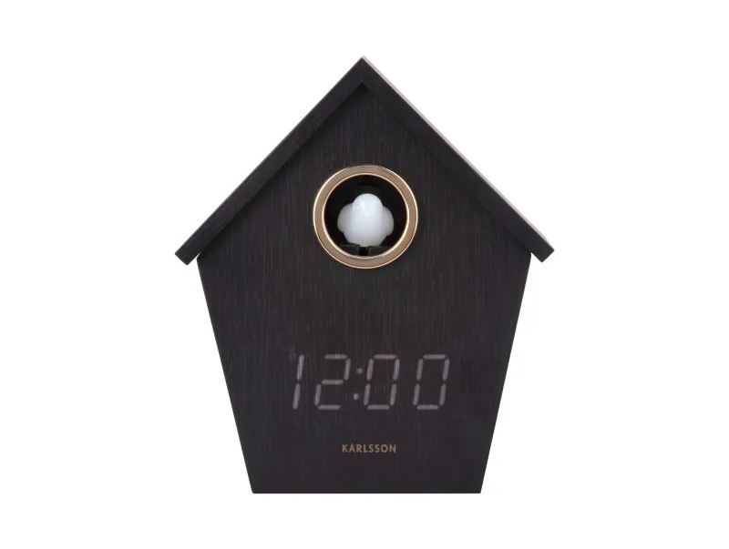 Réveil - Alarm Clock Riqueza Cuckoo LED Black