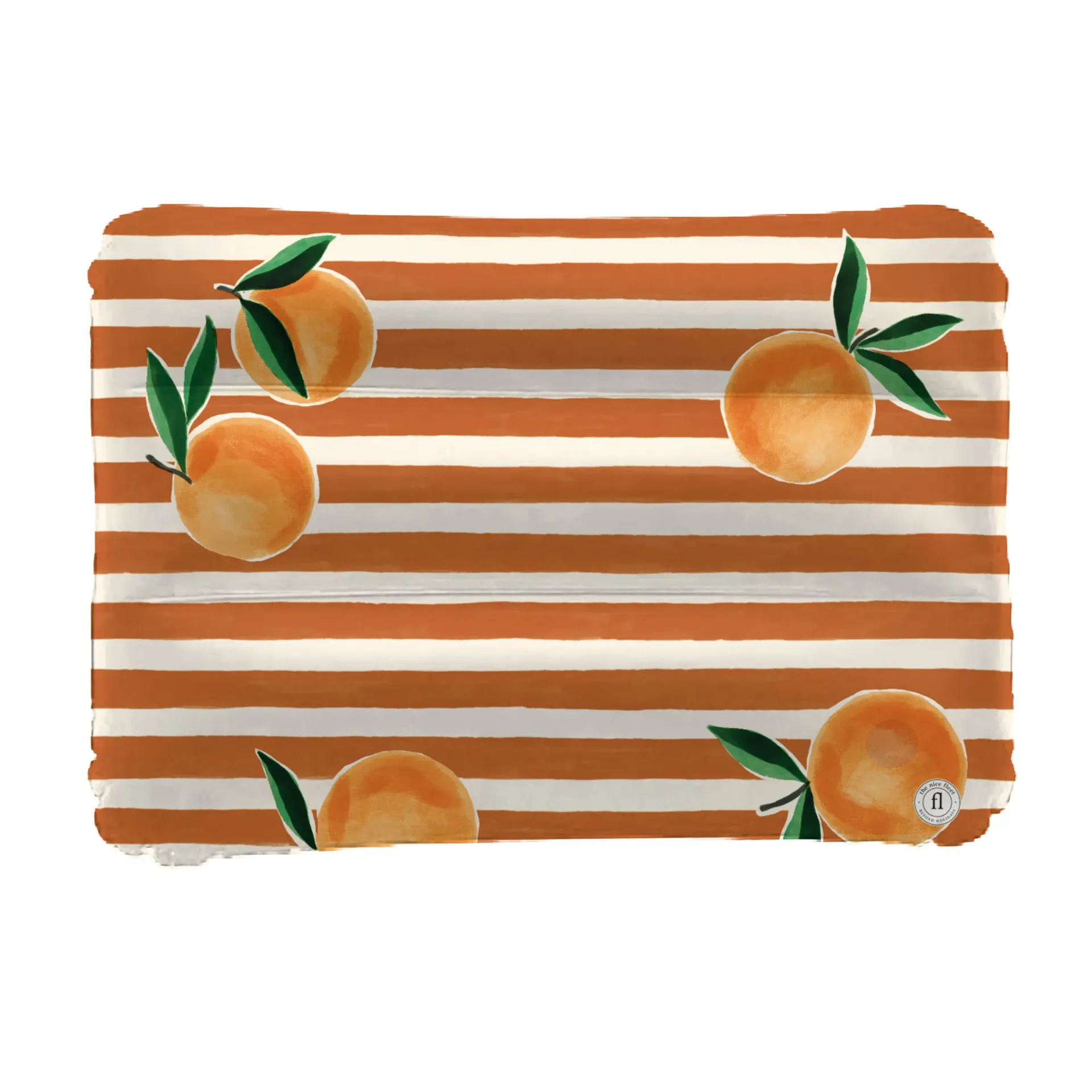 Coussin Cala Figuera Terracotta / Vert