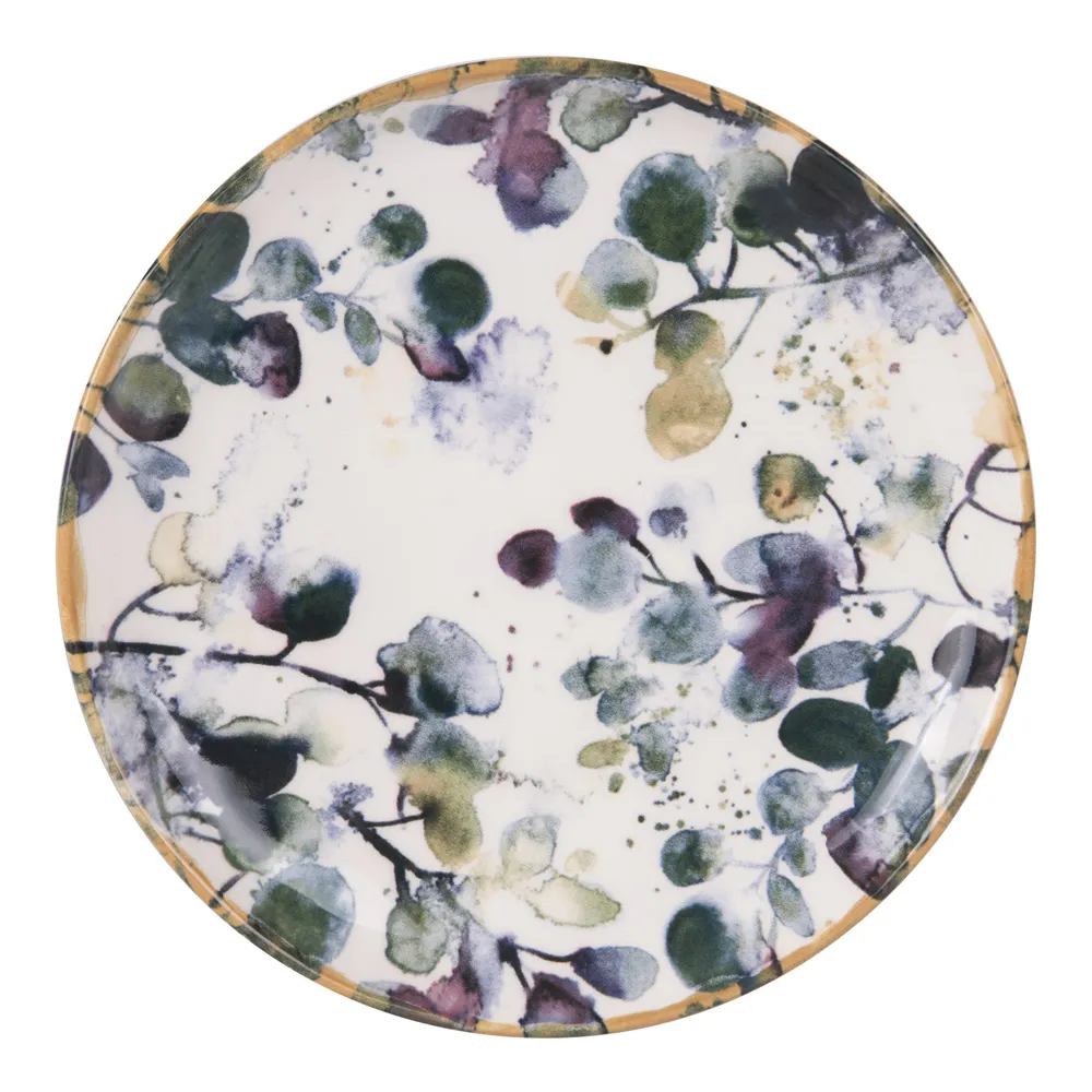 [4600128] Assiette Dessert Garden 22,5 Cm