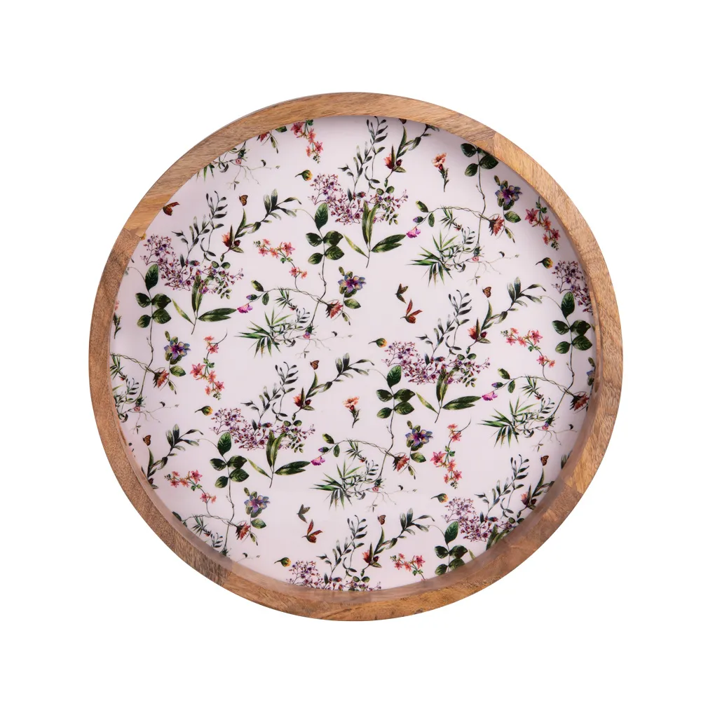 [4600153] Plateau Rond Champêtre 35 Cm S2