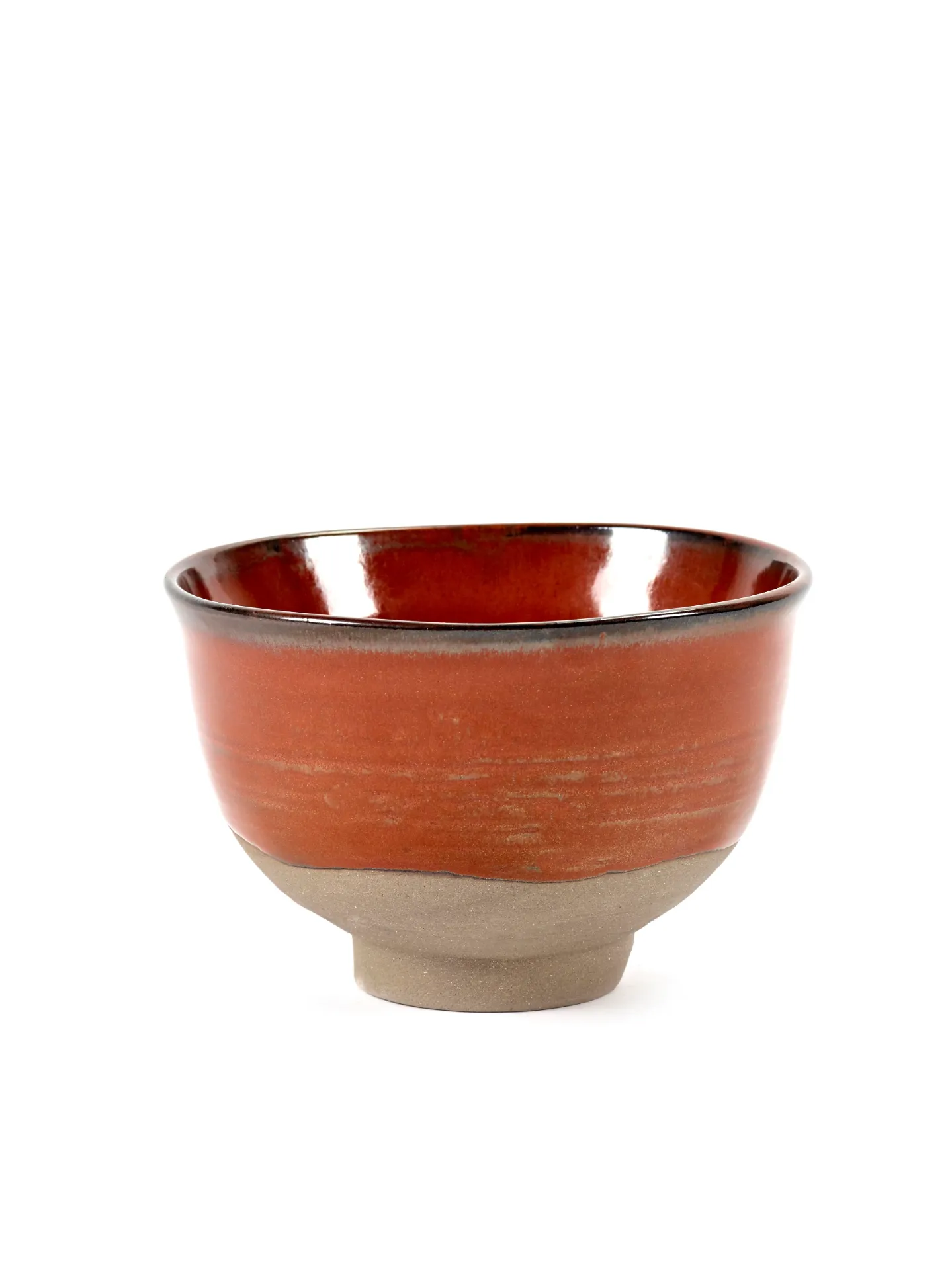 [3300083] Bol N°2 M Rouge Meal - L 12.5 W 12.5 H 8.3 Cm