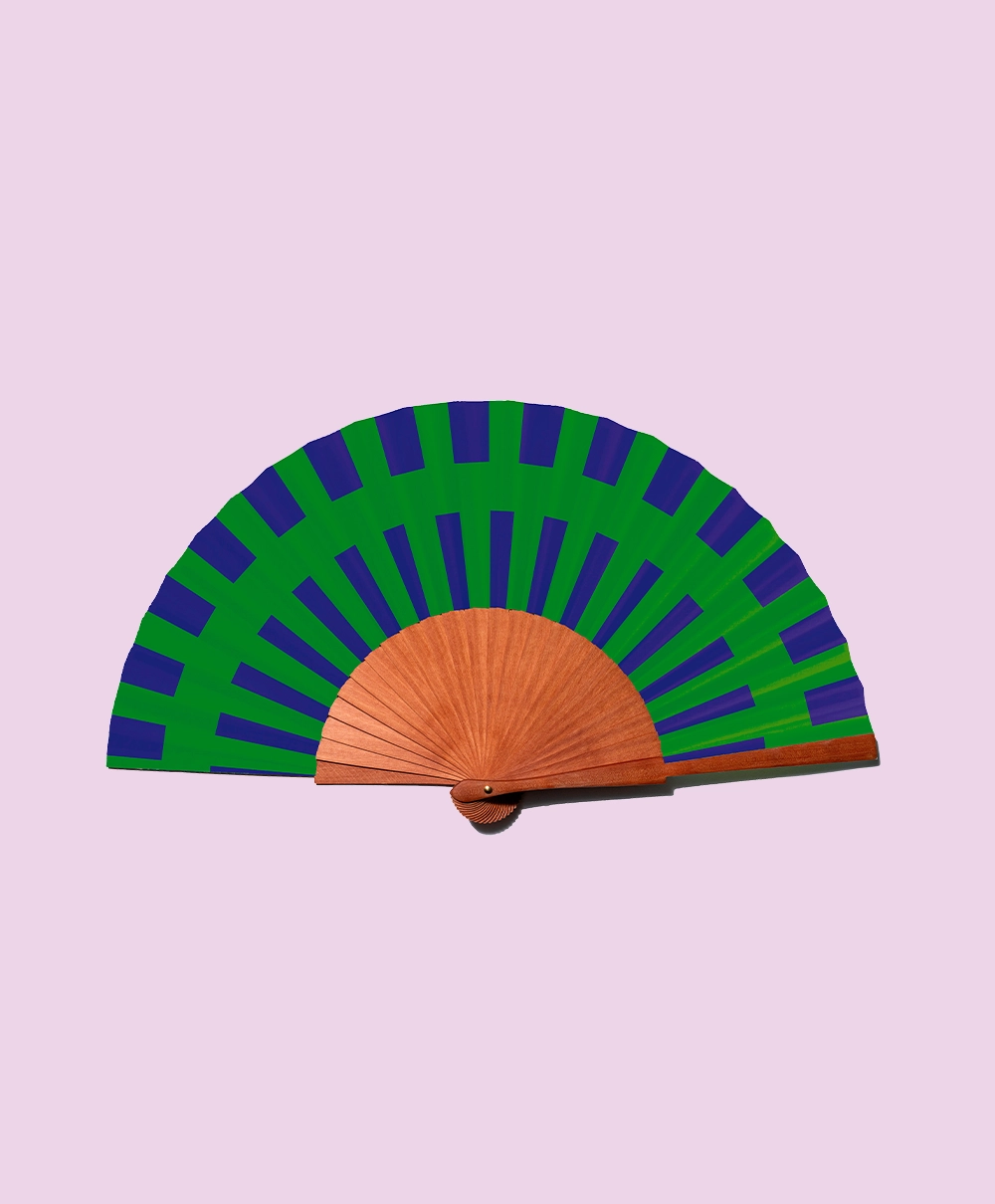 Eventail Standard Size - Fan Noria - 23x42 Cm