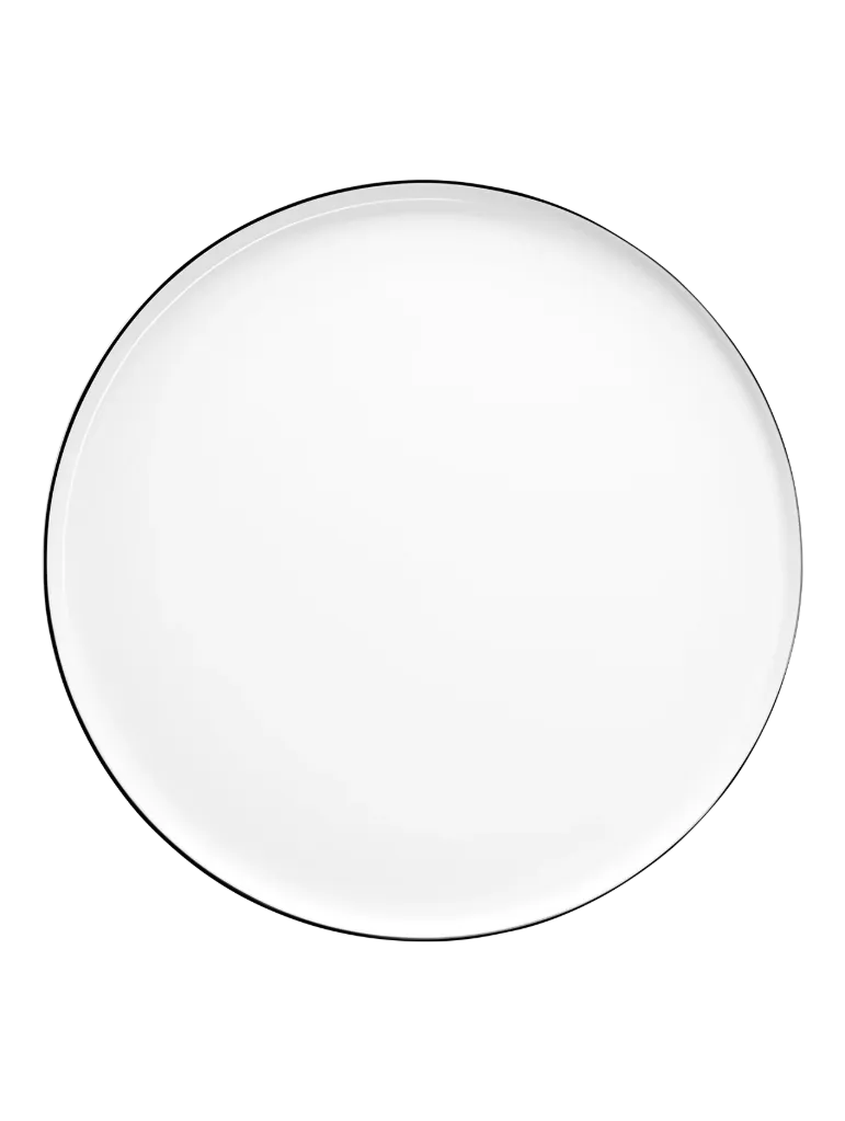 Assiette - D.27Cm Oco Ligne Noire