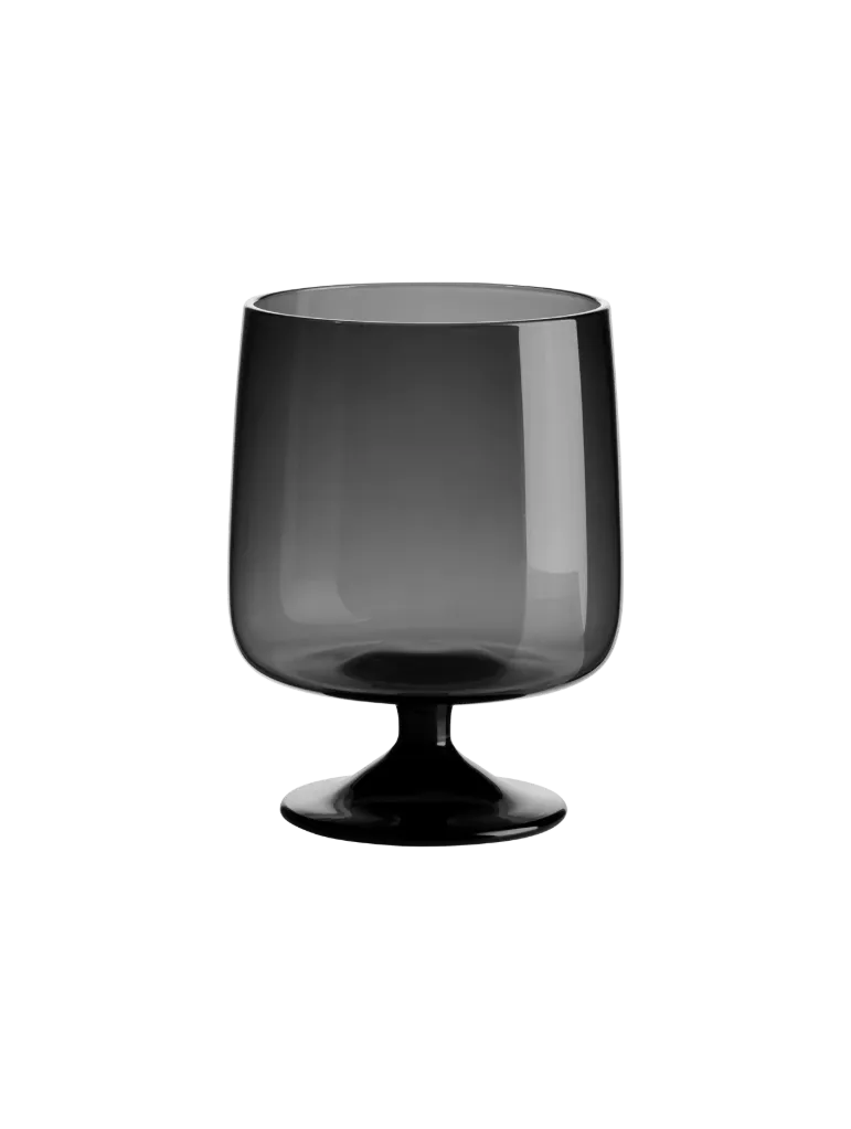 [0500062] Verre À Pied, Gris Sarabi H10,5Cm